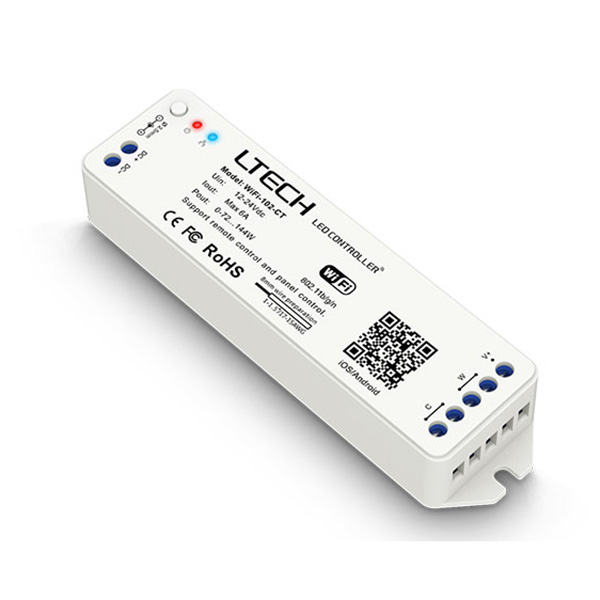LED WiFi Controller WiFi-102-CT, Supporting remote control, Supporting panel control,Customize the lighting scene mode